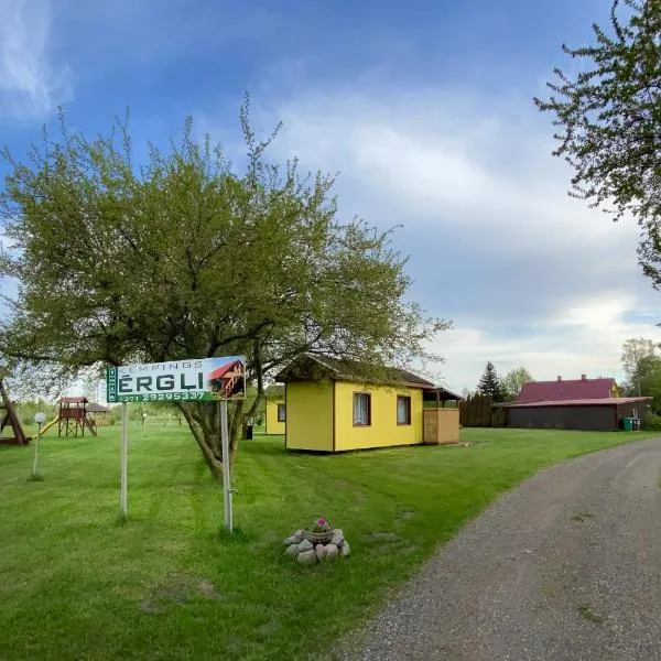 Kempings ĒRGĻI, hotel in Bernāti