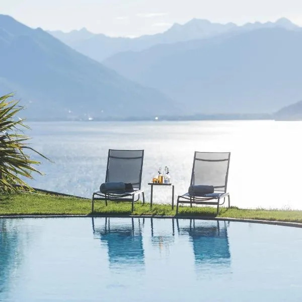 브리사고에 위치한 호텔 Parkhotel Brenscino Brissago