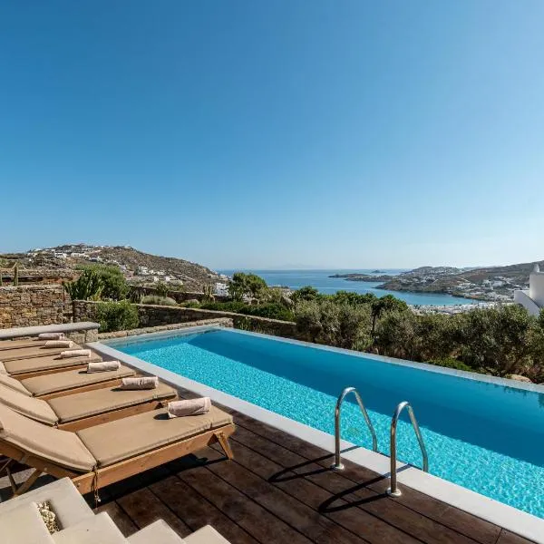 DreamLike Villas Mykonos, Hotel in Ornos