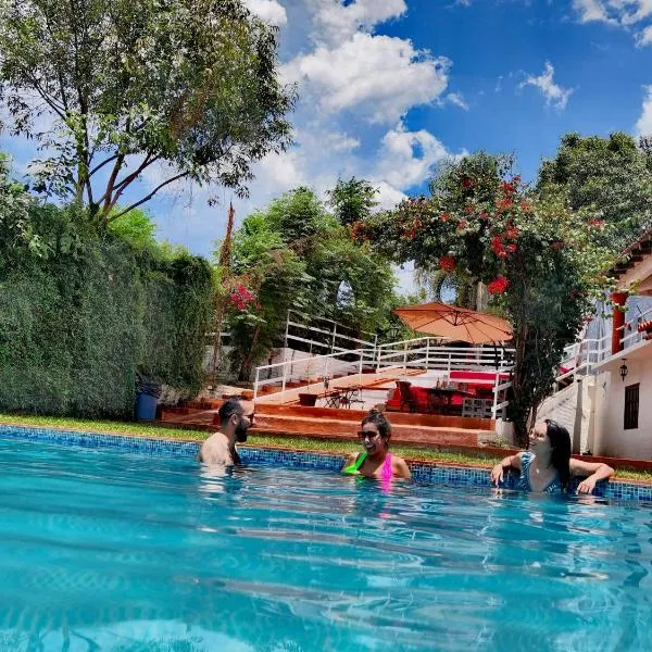 La Diligencia Cabañas Campestres, hotell i Atécuaro