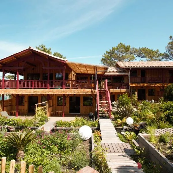 les jardins de la sud – hotel w mieście Lacanau