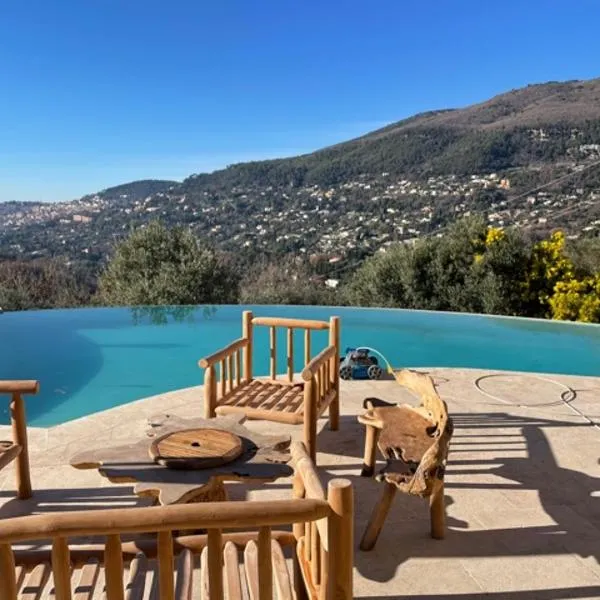 Le Clos des Senteurs de Chateauneuf de Grasse, готель у місті Châteauneuf