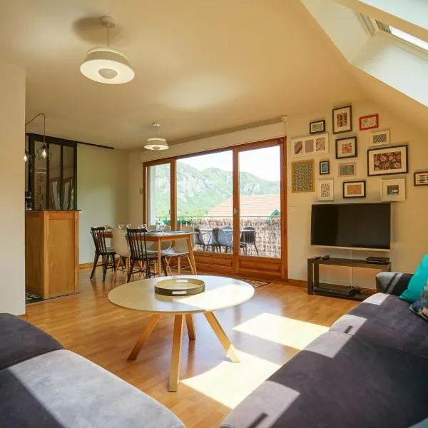 Les Aravis - Apartment for 6 people 5min from the lake, hotel sa Giez