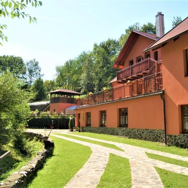 Penzion Liškův Mlýn, Hotel in Milešov