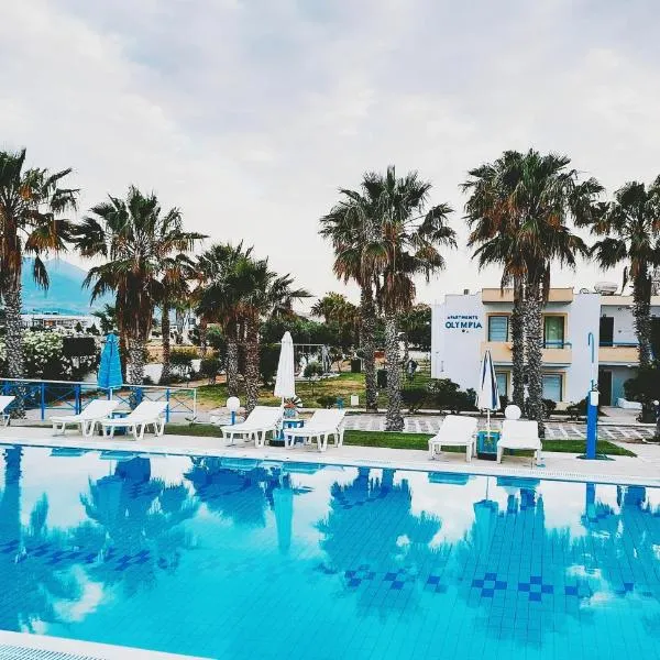 1-Bedroom Kos Olympia Apartment at Lambi Beach, hotel v destinaci Lampi