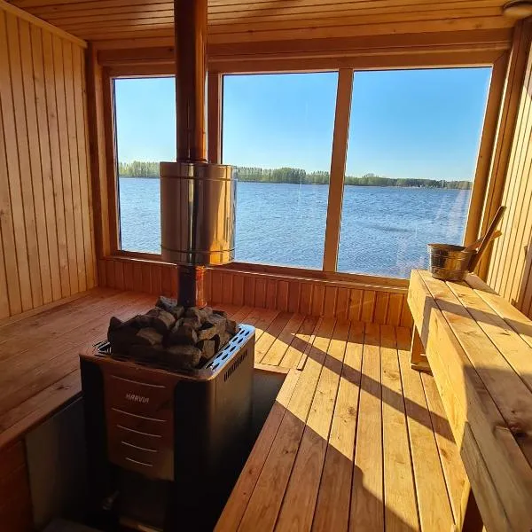 Lämmijärve parvsaun, hotel v destinaci Värska