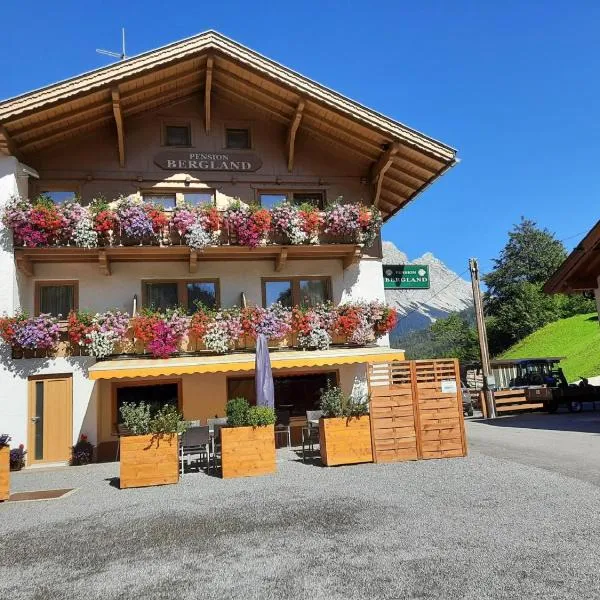 Pension Appartementhaus Bergland, hotel v destinaci Biberwier
