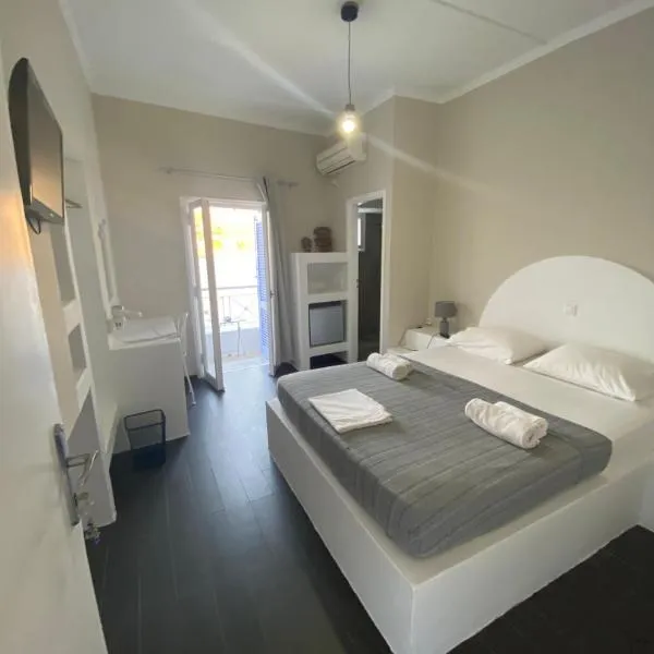 AEGEAN VIEW SEASIDE ROOMS AND STUDIOS KEA, hotel v destinaci Korissia