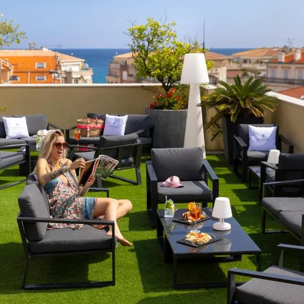 Best Western Hotel Mediterranee Menton, hotel v Mentonu