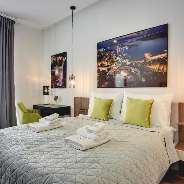 D&A Central Luxury Apartments with FREE Parking, hotel v destinaci Pula