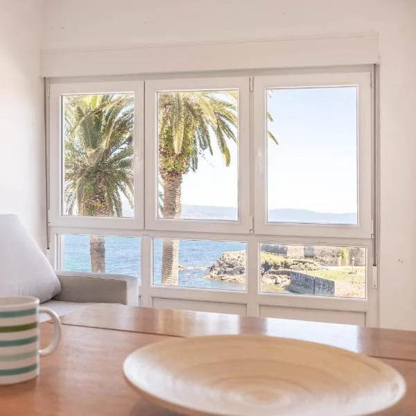 Apartamento Fisterra con vistas al mar, hotel en Finisterre