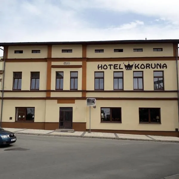 Hotel Koruna penzion, hotel i Teplice nad Metují