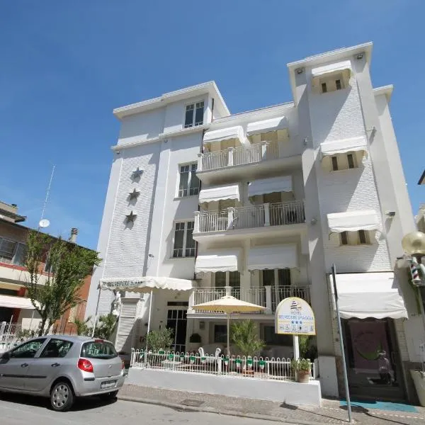Hotel Belvedere Spiaggia, hotell i Rimini