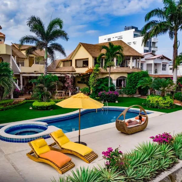 Hotel Boutique Playa Canela Ecuador, hotel v destinaci Salinas