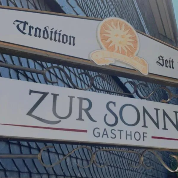 Hotel Zur Sonne، فندق في Amöneburg