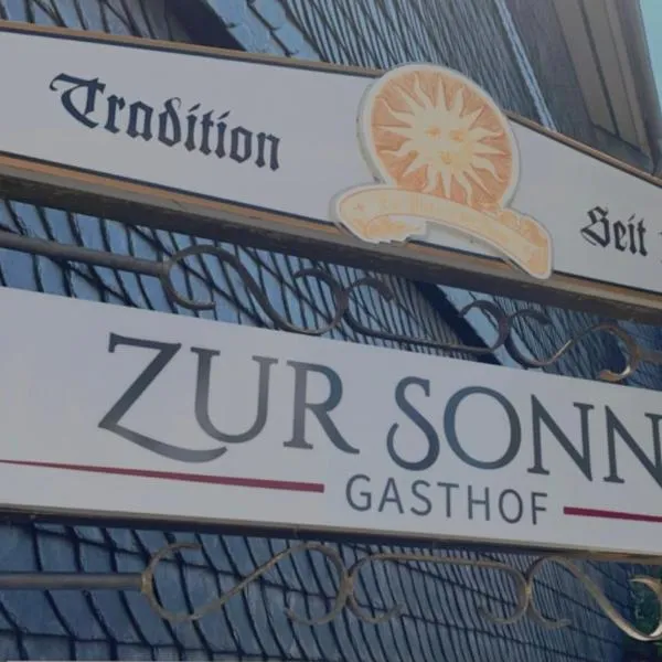 Hotel Zur Sonne, hotell i Amöneburg
