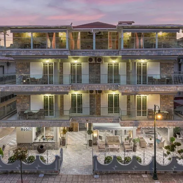 Ouzas luxury Hotel: Olympiaki Akti şehrinde bir otel