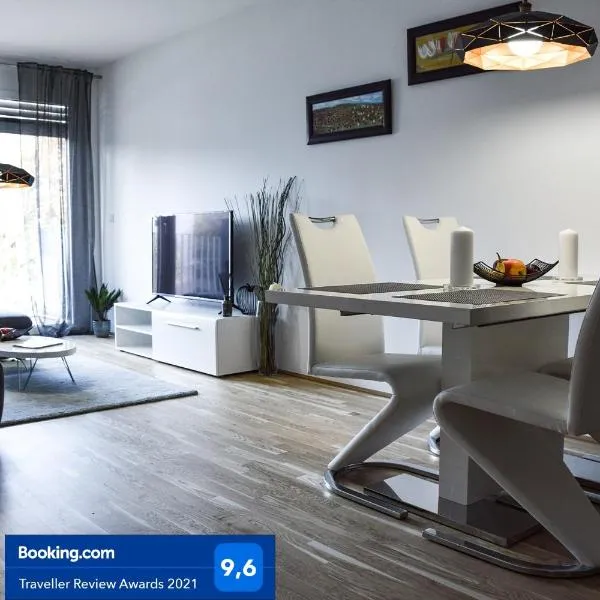 Cosy new Apartment 3min to VIC/Uno-City and Danube, hotel ve Vídni