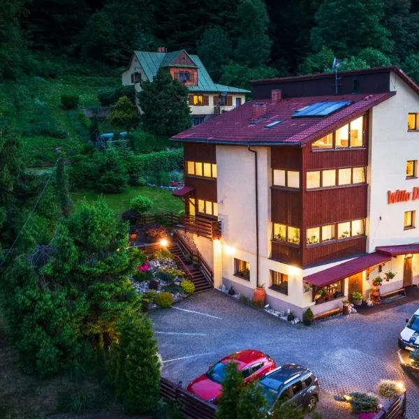 Willa Dana, hotel ve Visle