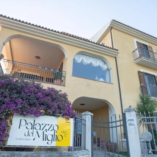 Palazzo del Miglio, hotel Belvedere Marittimóban