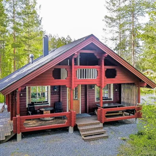 Kuhahuvila, Kalajärvi, Maatilamatkailu Ilomäen mökit, hotel in Ylivalli