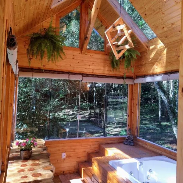 Chalés Estância Cachoeira do Avencal, hotel din Urubici