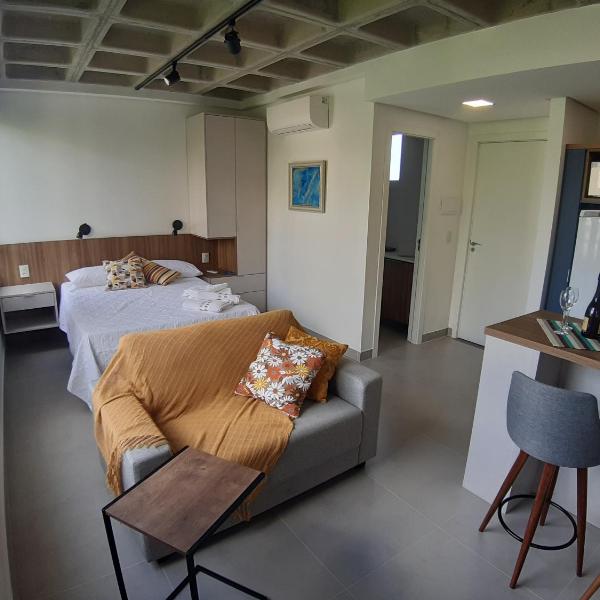 Studio contemporâneo em prédio novo