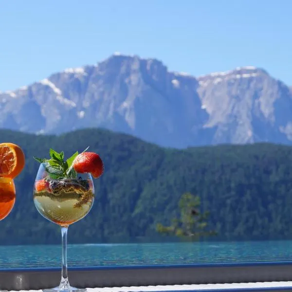 Hotel Andechserhof & Mountain Sky, viešbutis mieste Lajonas