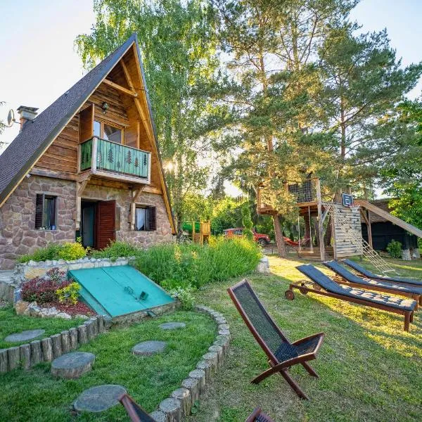 Rustic cottage JARILO, an oasis of peace in nature, hotel in Ležimir