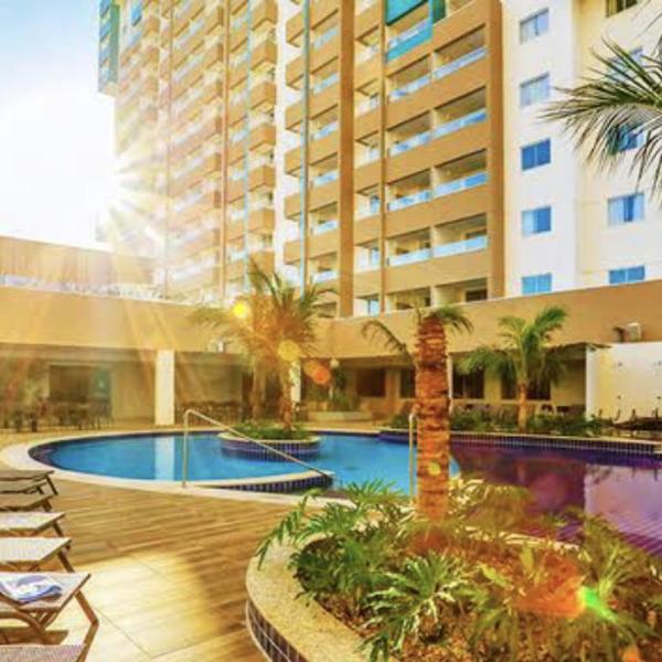 Olimpia Park Resort flat para até 5 pessoas
