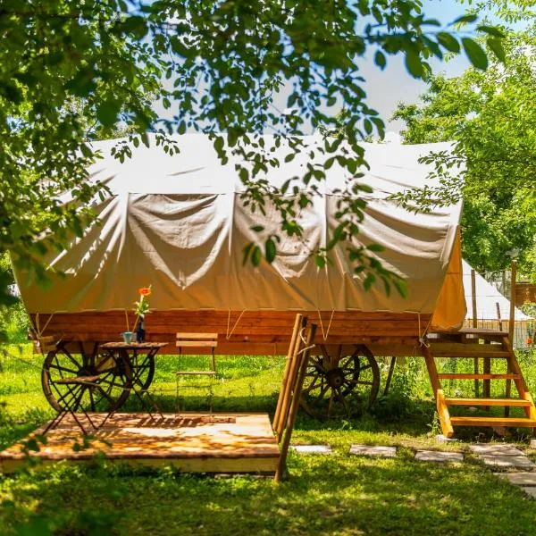 Dragonfly Gardens - The Wagons, hotel v destinaci Brašov