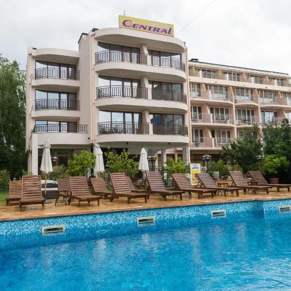 Hotel Central, hotell i Sunny Beach