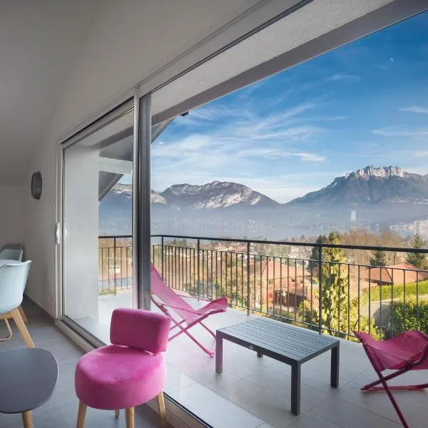 Appartement Mont Blanc - Vue Lac, hotel en Sevrier