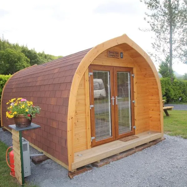Torrent Walk Glamping Huts in the Heart of Snowdonia，多爾蓋萊的飯店