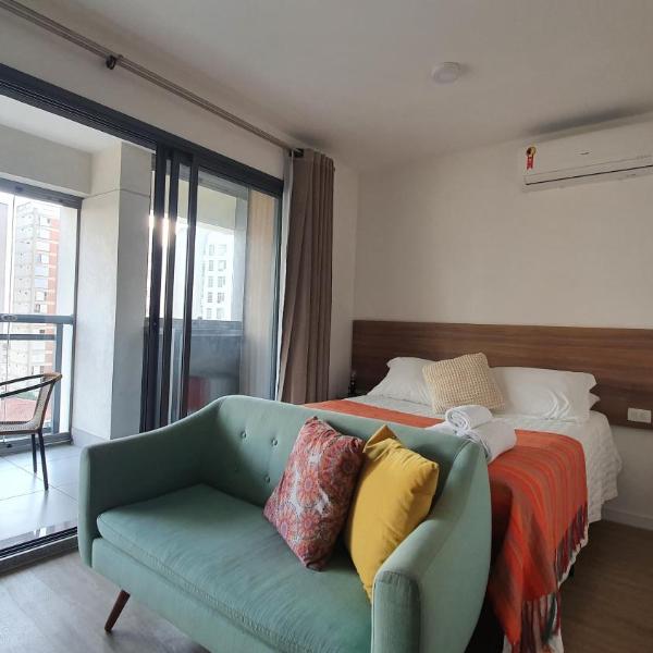 STUDIO VILA MADALENA 31M2 METRÔ WiFi 300MG SMART TV PISCINA CLIMATIZADA - Foto 2