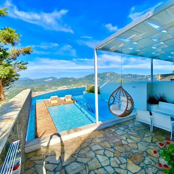 Zeus Throne Suites, hotel in Afionas