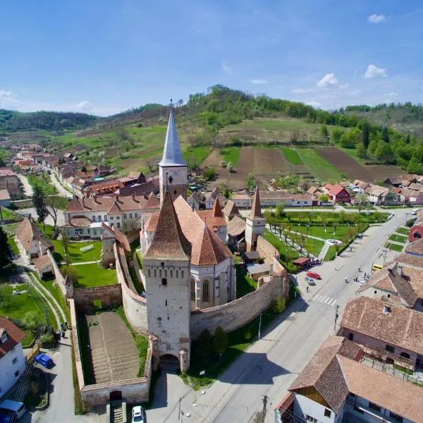 Burg Apartments Meschen, hotel en Moşna