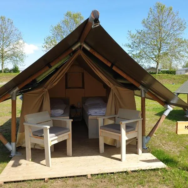 Safaritent Mini Lodge, hotel en Beneden-Leeuwen