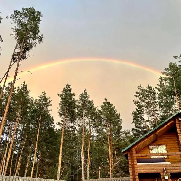 Eco dom v lesu, hotel di Radomyshlʼ