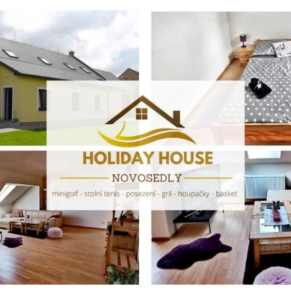 Holiday House Novosedly, hotel a Žlutice