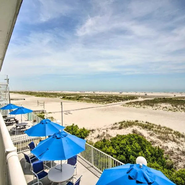 Walk to Wildwood Beach Oceanfront Condo with View, hotel v destinaci Wildwood Crest