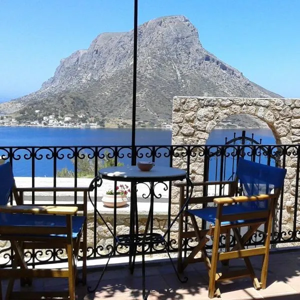 Evelinas Apartement, hotell i Kalymnos