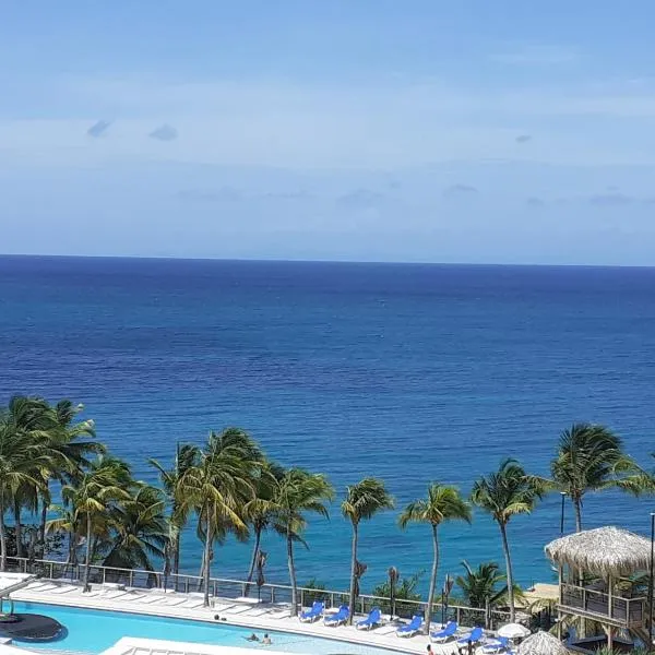 Jolie studio vue mer, hotel v destinaci Le Diamant
