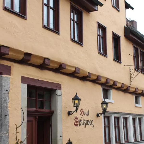 Hotel Spitzweg, hotel v destinaci Rothenburg ob der Tauber