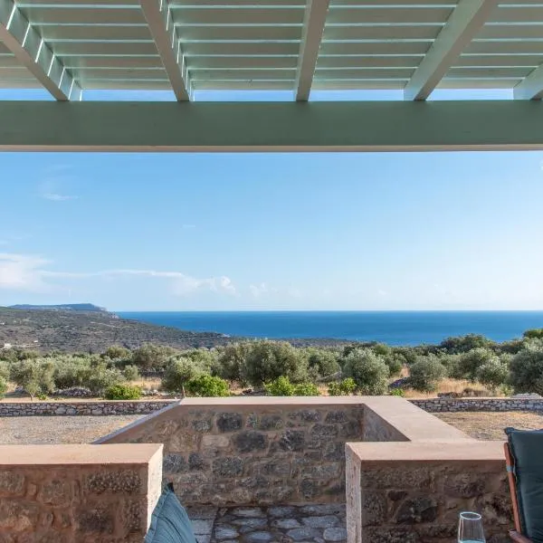 Villa Vasiliki Traditional House in Mani with Sea View, hotel v destinaci Areopolis
