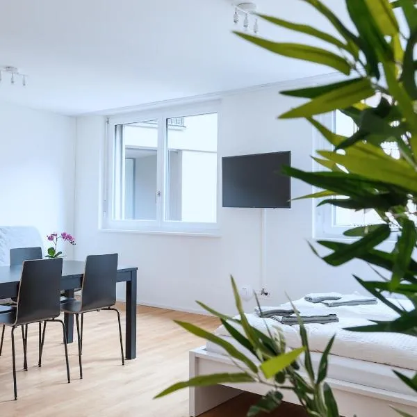 HITrental Messe Apartments, hotel Bázelben