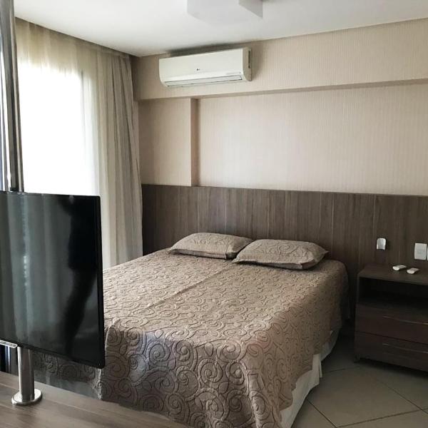 Apto à beira-mar com wi-fi e piscina em Fortaleza