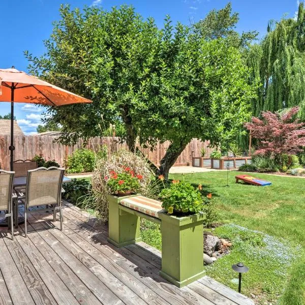 Central Medford Family Retreat with Large Yard!, hotel in Medford
