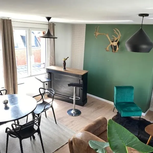duplex proche gare vue tour Perret avec parking gratuit, hotel v destinácii Amiens