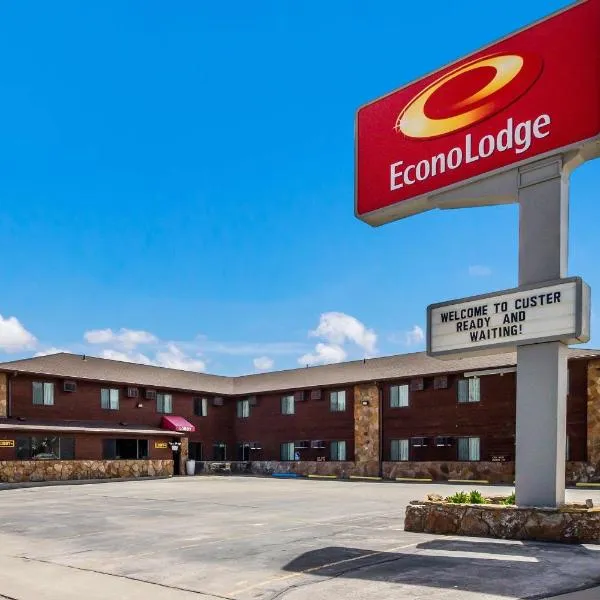 Econo Lodge, Downtown Custer Near Custer State Park and Mt Rushmore, hotell i Custer